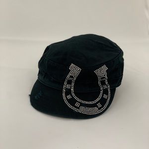 Horseshoe, cotton cadet cap